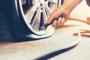 საბურავის დაბერვა გამოძახებით