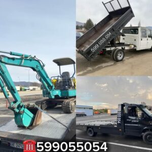 მინი ექსკავატორი გამოძახებით