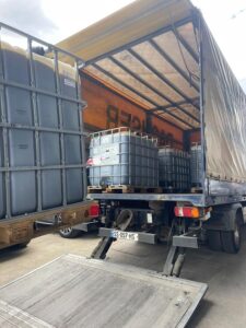 სამშენებლო მასალების გადაზიდვა