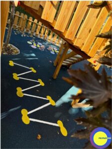 საბავშვო მოედნებზე კაუჩუკის დაგება